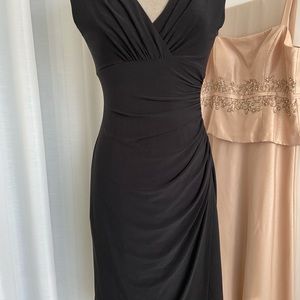 Lauren Ralph Lauren Black Jersey Dress size 8